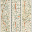 Load image into Gallery viewer, Chicago and Southern Air Lines, Airway Map and Air Log, 1940 
