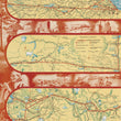 Load image into Gallery viewer, Northwest Airlines Short Cut Route Folding Map, Souvenir Air Log 1939 
