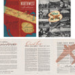 Load image into Gallery viewer, Northwest Airlines Short Cut Route Folding Map, Souvenir Air Log 1939 
