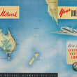 Load image into Gallery viewer, Australian National Airways - Your Route Map, 1949
