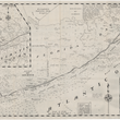 Load image into Gallery viewer, Vintage-style map print showing Florida, the Gulf of Mexico, and surrounding ocean areas, with labeled geography, a small palm-tree inset, and a compass rose.
