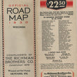 Load image into Gallery viewer, A vintage paper advertisement or catalog insert for The Richman Brothers Co., dated Wisconsin, with large black and red text, a decorative border, and a list of retail locations and contact information.
