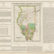 Load image into Gallery viewer, Geographical, Statistical, and Historical Map of Illinois by: Cary &amp; Lea, 1822
