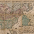 Load image into Gallery viewer, 1863 Colton's Railroad and Military Map of the United States, Mexico, the West Indies &amp;c.
