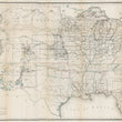 Load image into Gallery viewer, 1866 General Land Office map of the United States and Territories showing public surveys, railroads, forts, Indian lands, and mineral deposits.
