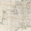 Load image into Gallery viewer, 1866 Map of the United States and Territories. Shewing the Extent of Public Surveys and Other Details Constructed from the Plats and Official Sources of the General Land Office
