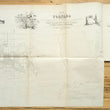 Load image into Gallery viewer, 1853 John Chappelsmith Account of a Tornado near New Harmony, Indiana, with large folding map documenting the tornado's path and fallen trees.
