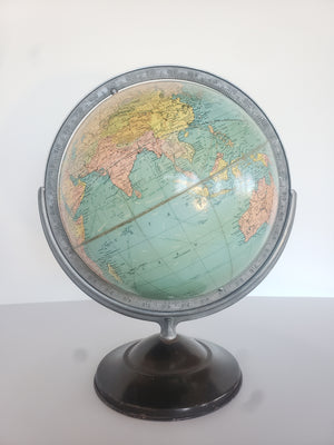 1938 Standard Globe by: Replogle - 12 inch