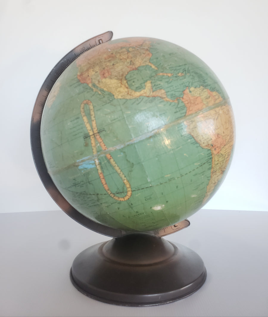 1935 Standard Globe by: Replogle - 12 inch