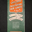 Load image into Gallery viewer, Chicago and Southern Air Lines, Airway Map and Air Log, 1940 
