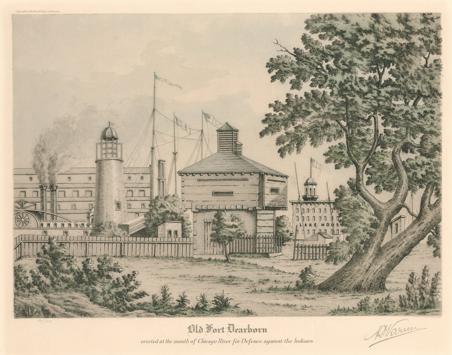Antique Chicago Prints – New World Cartographic