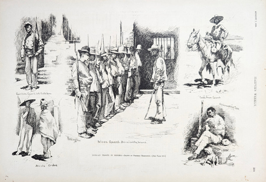 "Mexican Troops in Sonora"
