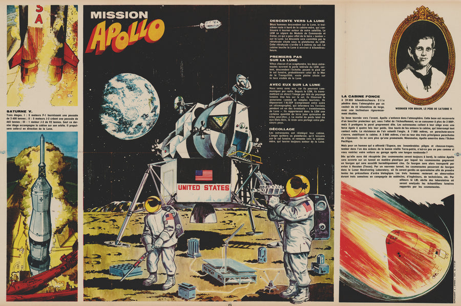Mission Apollo by: Éditions Dupuis, 1969
