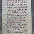 Load image into Gallery viewer, Gregorian Manuscript Music Sheet on Vellum

