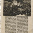Load image into Gallery viewer, 1673 Engraving of Ulloa's Men Fighting Warriors by a Great Fire
