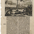 Load image into Gallery viewer, 1673 Engraving of a Figure Diving from a Tall Pole
