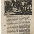 Load image into Gallery viewer, 1673 Engraving of a Peruvian Lord on a Litter as Figures Are Buried Alive
