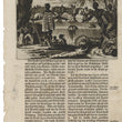 Load image into Gallery viewer, 1673 Engraving of a Rock Bridge and an Erupting Volcano
