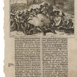 Load image into Gallery viewer, 1673 Engraving of a Litter Toppled in Battle
