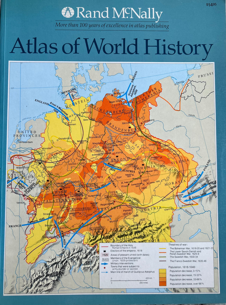 Rand McNally Atlas Of World History New World Cartographic Rand mcnally atlas of world history new world cartographic