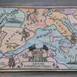 Load image into Gallery viewer, Hand-Embroidered Pictorial Map of European Front During World War II
