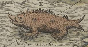 Sea Monsters on Medieval and Renaissance Maps