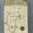 Load image into Gallery viewer, 1936 Union Pacific Railroad Yellowstone &amp; Grand Teton National Parks
