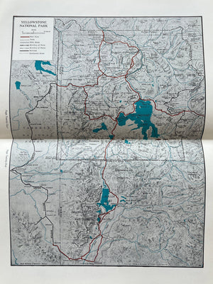 1930 Union Pacific System Yellowstone National Park Booklet