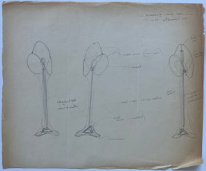 1970s Dome and Furniture Design Sketchbook Belonging to Roger Stoller