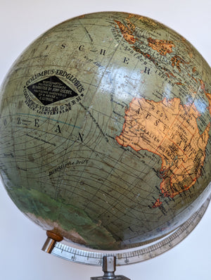 1929 Columbus-Erdglobus | Economic and Political Issue Globe - 33 cm
