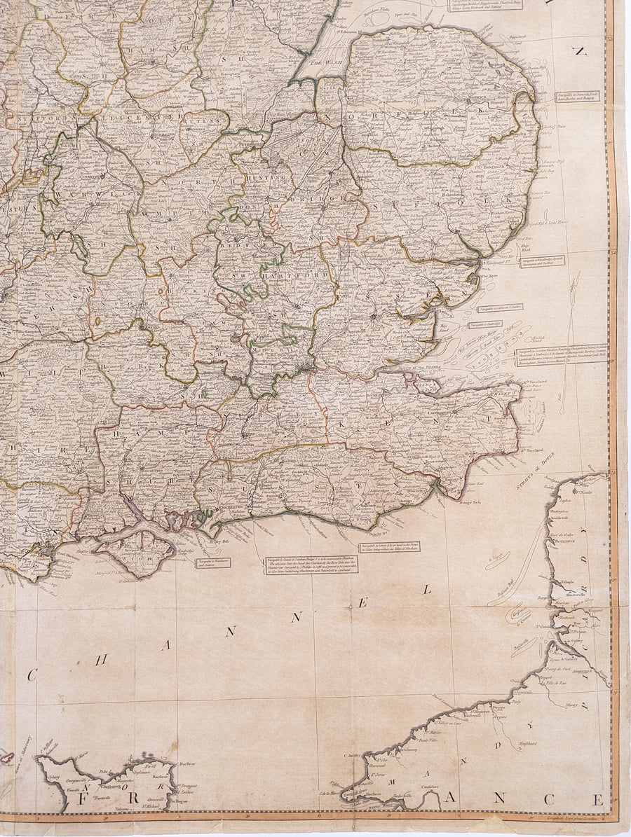 1794 A New Map of England & Wales...