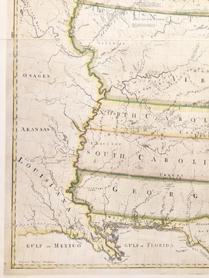 1783 / 1963 ﻿A New and Correct Map of the United States of North America