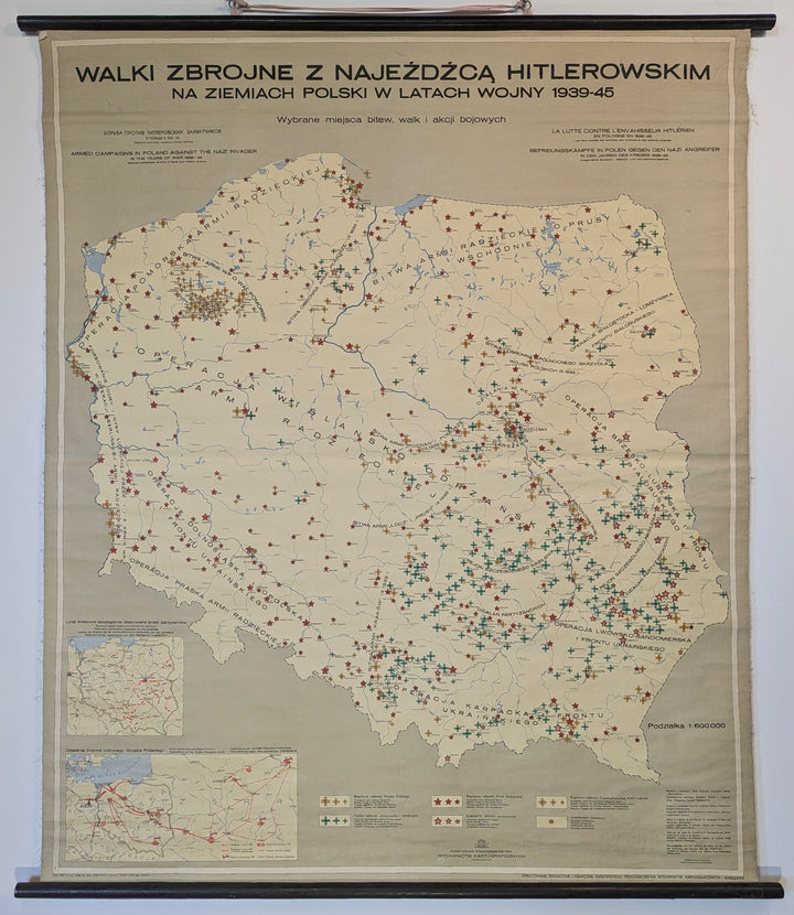 Walki Zbrojne z Najeźdźcą Hitlerowskim na Ziemiach Polski w Latach Wojny 1939-45  "Armed Campaigns in Poland Against the Nazi Invader 1939-45,"