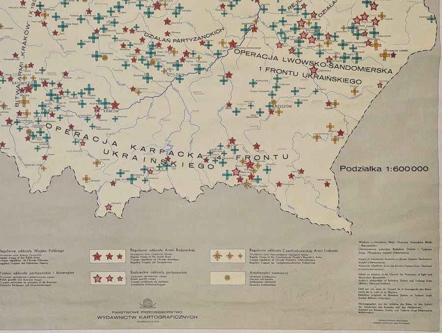 1972 Walki Zbrojne z Najeźdźcą Hitlerowskim na Ziemiach Polski w Latach Wojny 1939-45