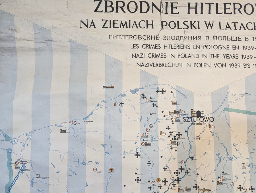 1965 Zbrodnie Hitlerowskie na Ziemiach Polski w Latach 1939-45