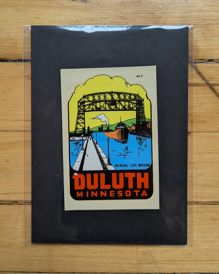 1940s - 1950s Travel Decals (Central States) by: the Lindgren Brothers