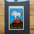 Load image into Gallery viewer, 1940s - 1950s Travel Decals (Rocky Mountains) by: the Lindgren Brothers
