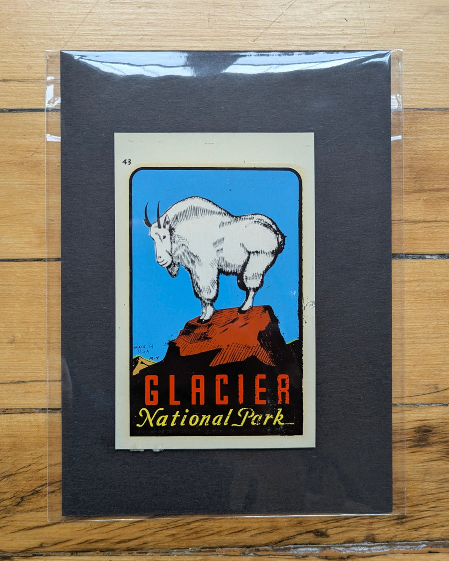 1940s - 1950s Travel Decals (Rocky Mountains) by: the Lindgren Brothers