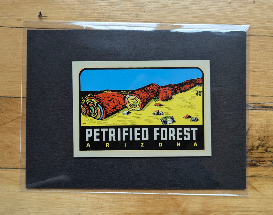 1940s - 1950s Travel Decals (Southwestern States) by: the Lindgren Brothers