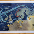 Load image into Gallery viewer, 1944 NavWar Map No. 3 – World War II in the North Sea Area
