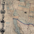 Load image into Gallery viewer, 1863 The New Naval and Military Map of the United States
