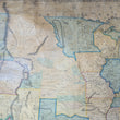 Load image into Gallery viewer, 1852 Monk’s New American Map Exhibiting the Larger Portion of North America, Embracing the United States and Territories, Mexico and Central America, Including the West India Islands
