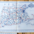 Load image into Gallery viewer, 1928 Langwith's Official Folding Road Map Atlas of the United States and Canada

