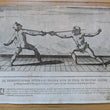 Load image into Gallery viewer, 1628 Rapier Prints of Single-Sword Technique from Scola, Overo Teatro by Nicoletto Giganti
