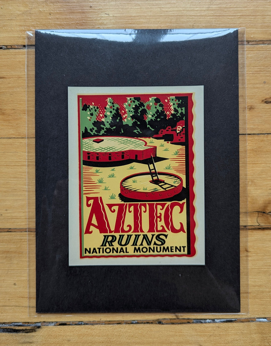 1940s - 1950s Travel Decals (Southwestern States) by: the Lindgren Brothers