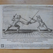 Load image into Gallery viewer, 1628 Rapier Prints of Sword-and-Dagger Techniques from Scola, Overo Teatro by Nicoletto Giganti
