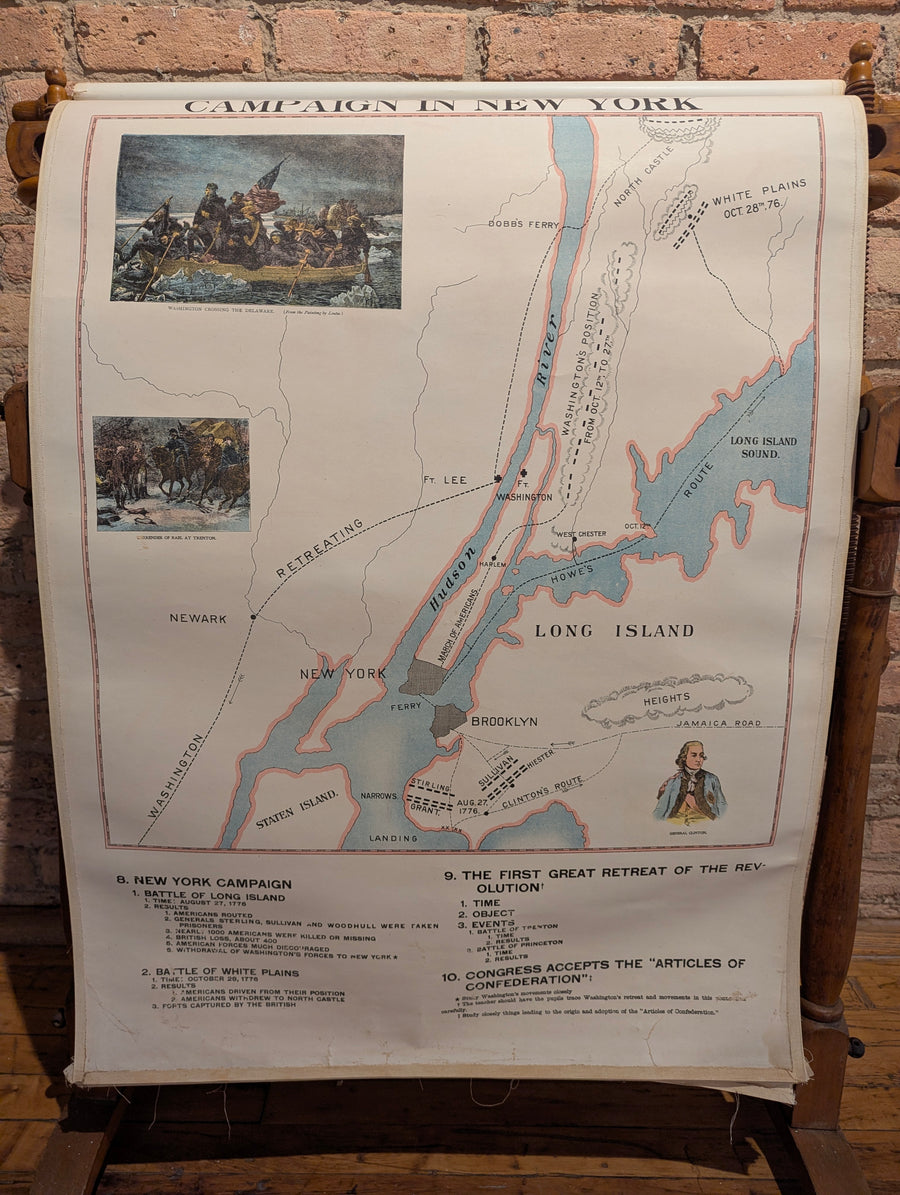 1901 Robertson's Geographic-Historical Series Illustrating the History of America and the United States: From 1492 to the Present Time