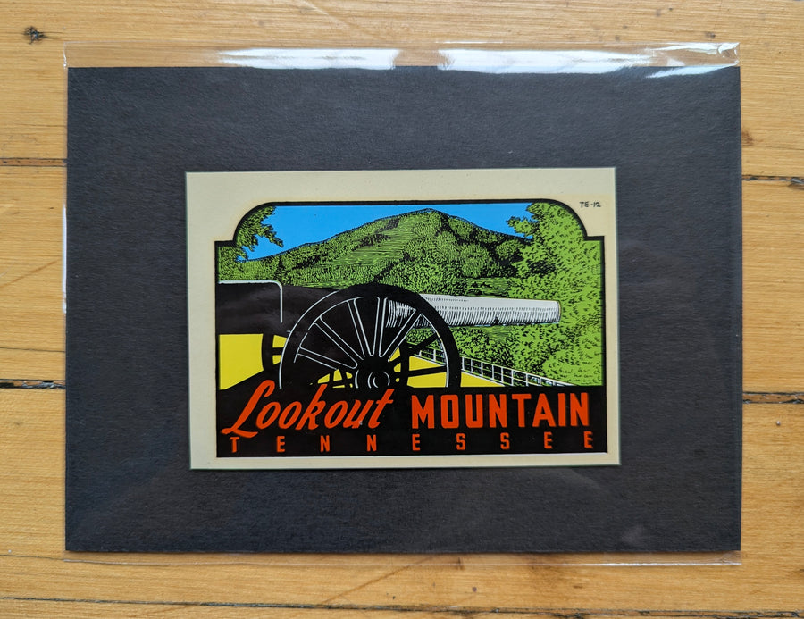 1940s - 1950s Travel Decals (Eastern and Southern States) by: the Lindgren Brothers