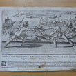 Load image into Gallery viewer, 1628 Rapier Prints with Background Scenes from Scola, Overo Teatro by Nicoletto Giganti

