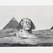 Load image into Gallery viewer, 1880s Pyramids and Sphinxes of Ancient Egypt – Mizraim Chromolithographs
